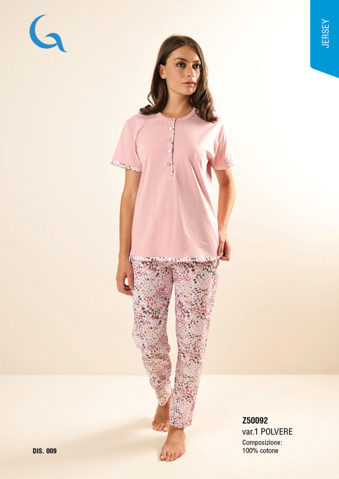 PIGIAMA DONNA M/M Z50092 Tellini S.r.l. Ingrosso Abbigliamento
